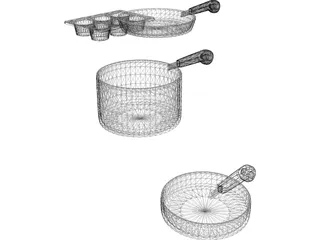 Cook Ware 3D Model preview