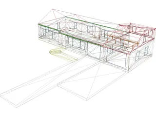 House 3D Model preview