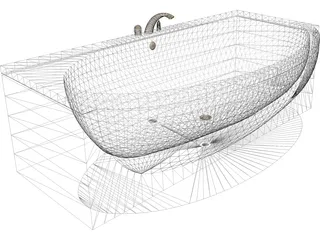 Jacuzzi 3D Model preview