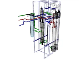 Reverse Osmosis Machine (FDA Approved) 3D Model preview