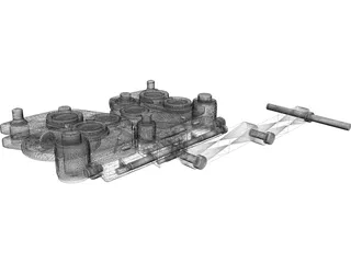 Phoropter 3D Model preview