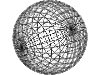 Discoball Mirrorball 3D Model preview
