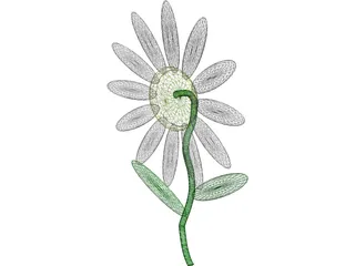 Sunflower 3D Model preview