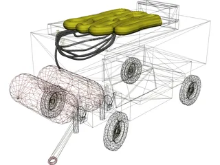 USAF Dash 60 (Power Unit) 3D Model preview