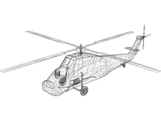 Westland Wessex 3D Model preview