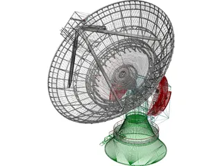 Cosmo Aerial 3D Model preview