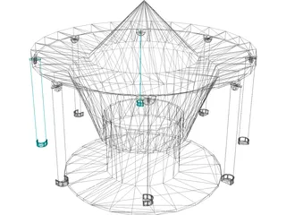 Carrousel 3D Model preview