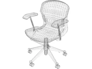 Chair Hermann Miller 3D Model preview