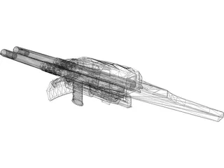 Botgun 3D Model preview
