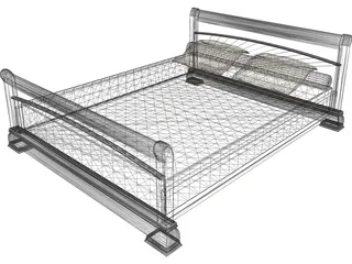 Bed 3D Model preview