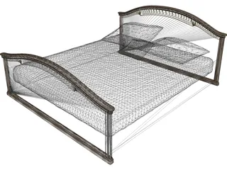 Bed 3D Model preview