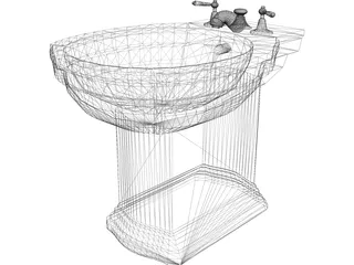 Bidet 3D Model preview