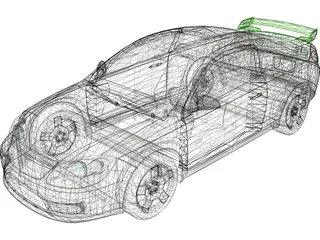 Chevrolet Cobalt 3D Model preview