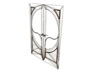 Door Laguna 3D Model preview