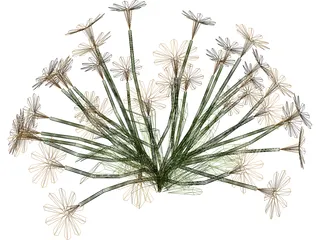 Flower Garden 3D Model preview