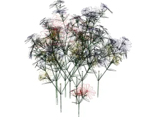 Flowers 3D Model preview