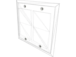 Light Switch 3D Model preview