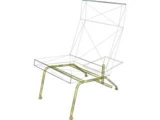 Multiplicity Easychair 3D Model preview
