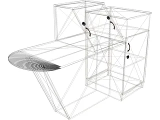 Reseption 3D Model preview
