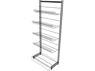 Stand 3D Model preview