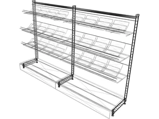 Stand 3D Model preview