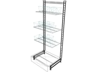 Stand 3D Model preview