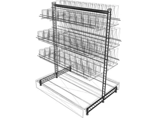 Stand 3D Model preview