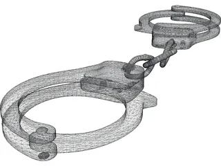 Handcuffs 3D Model preview