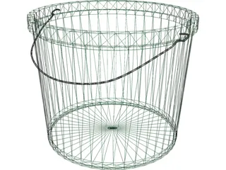 Pail 3D Model preview