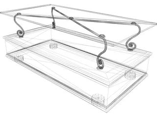 Table Odium 3D Model preview