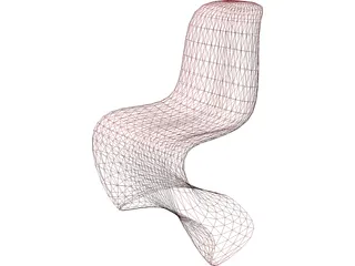 Panton Chair 3D Model preview