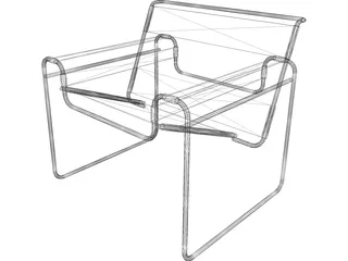 Vassily Chair 3D Model preview