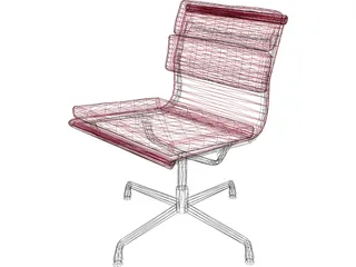 Eames Chair 3D Model preview