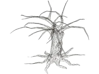 Old Tree 3D Model preview