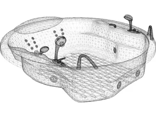 Bath 3D Model preview