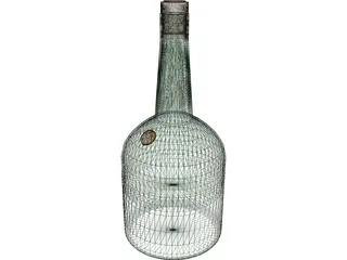 Bottle 3D Model preview