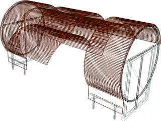 Station 3D Model preview