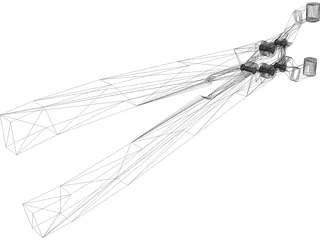 Pliers Cable 3D Model preview