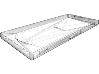 Sony Xperia Z3 3D Model preview