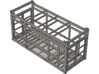 Offshore Container Frame 3D Model preview
