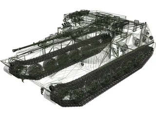 Mitsubishi Type 89 IFV 3D Model preview