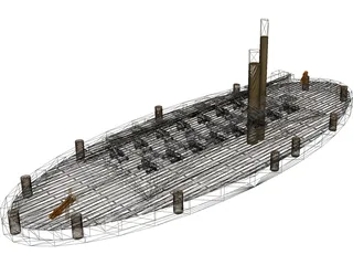 Ironclad 3D Model preview