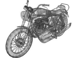 BSA Lightning 3D Model preview