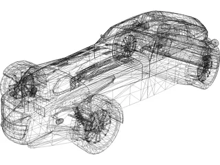 Donkervoort 3D Model preview