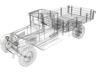 ZIS 5 3D Model preview