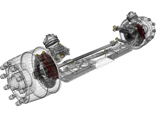 Crossmember 3D Model preview