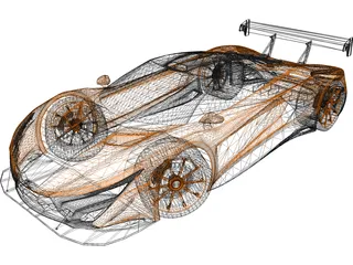 Specter GT3 Concept (2013) 3D Model preview