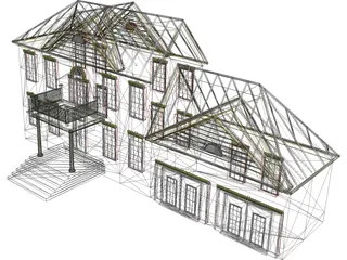 House 3D Model preview