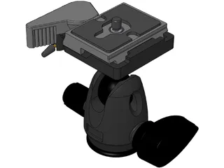 Manfrotto 494 Head 3D Model preview