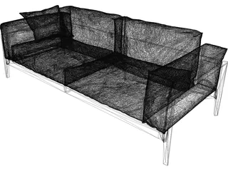 Sofa 3D Model preview